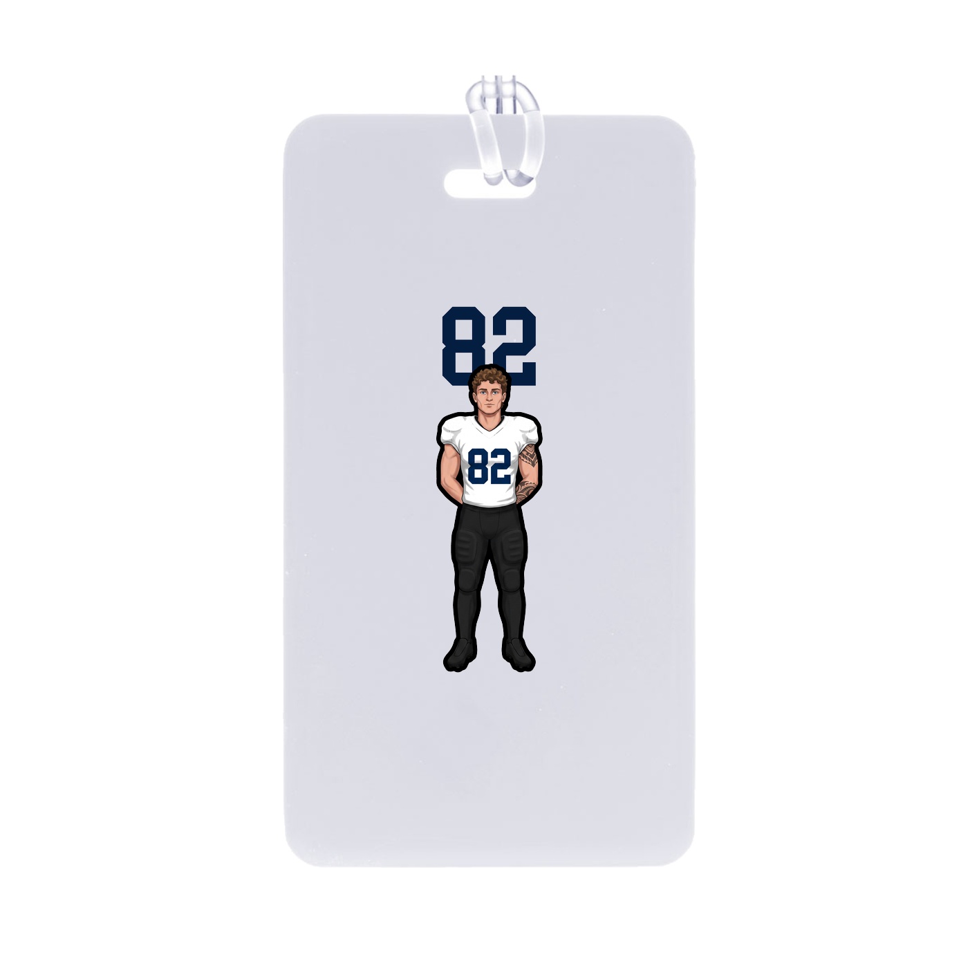 Bag Tag — Number Top in Classic