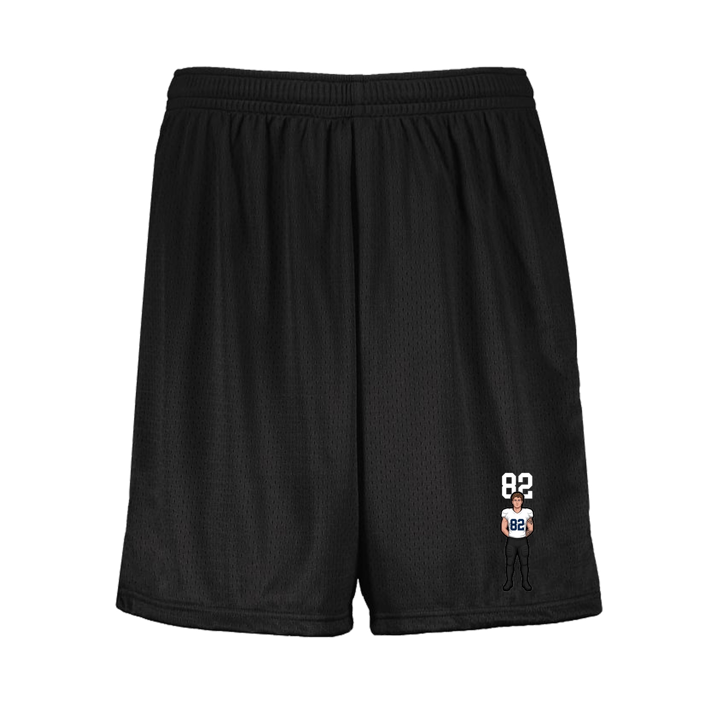 Shorts — Number Top in Black