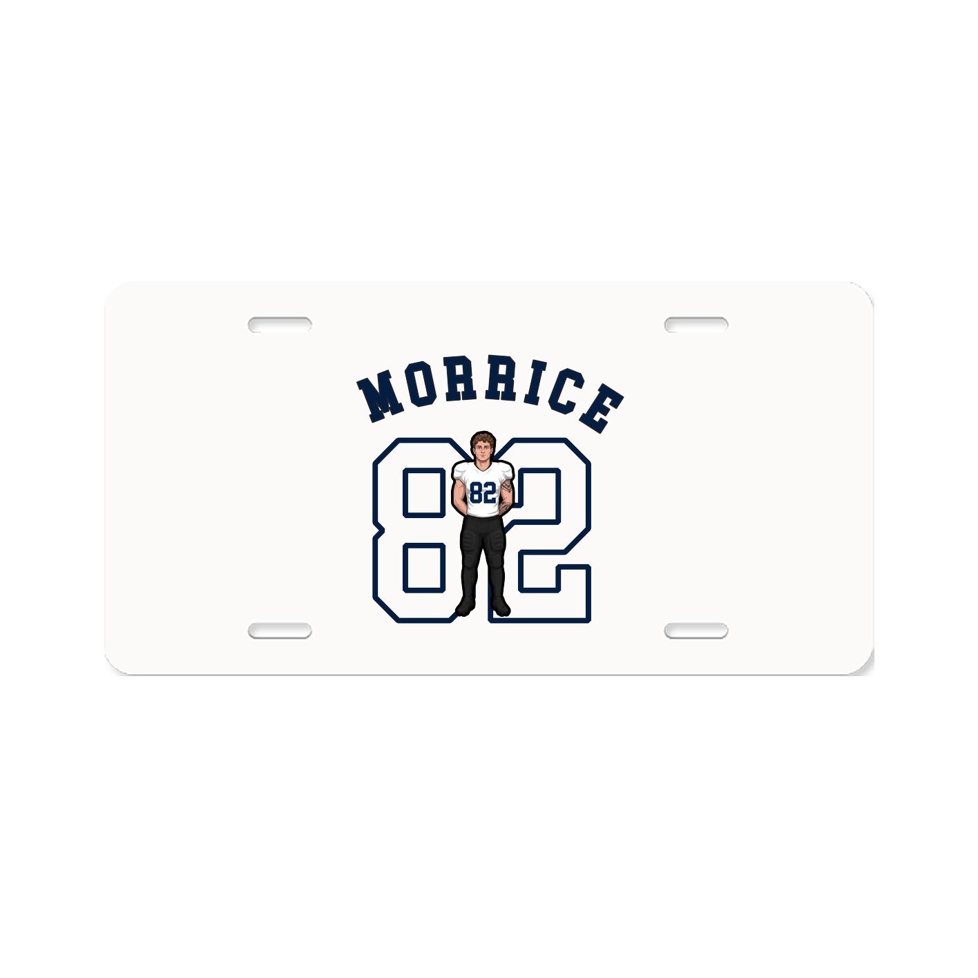 License Plate — Shirsey Arch in Classic