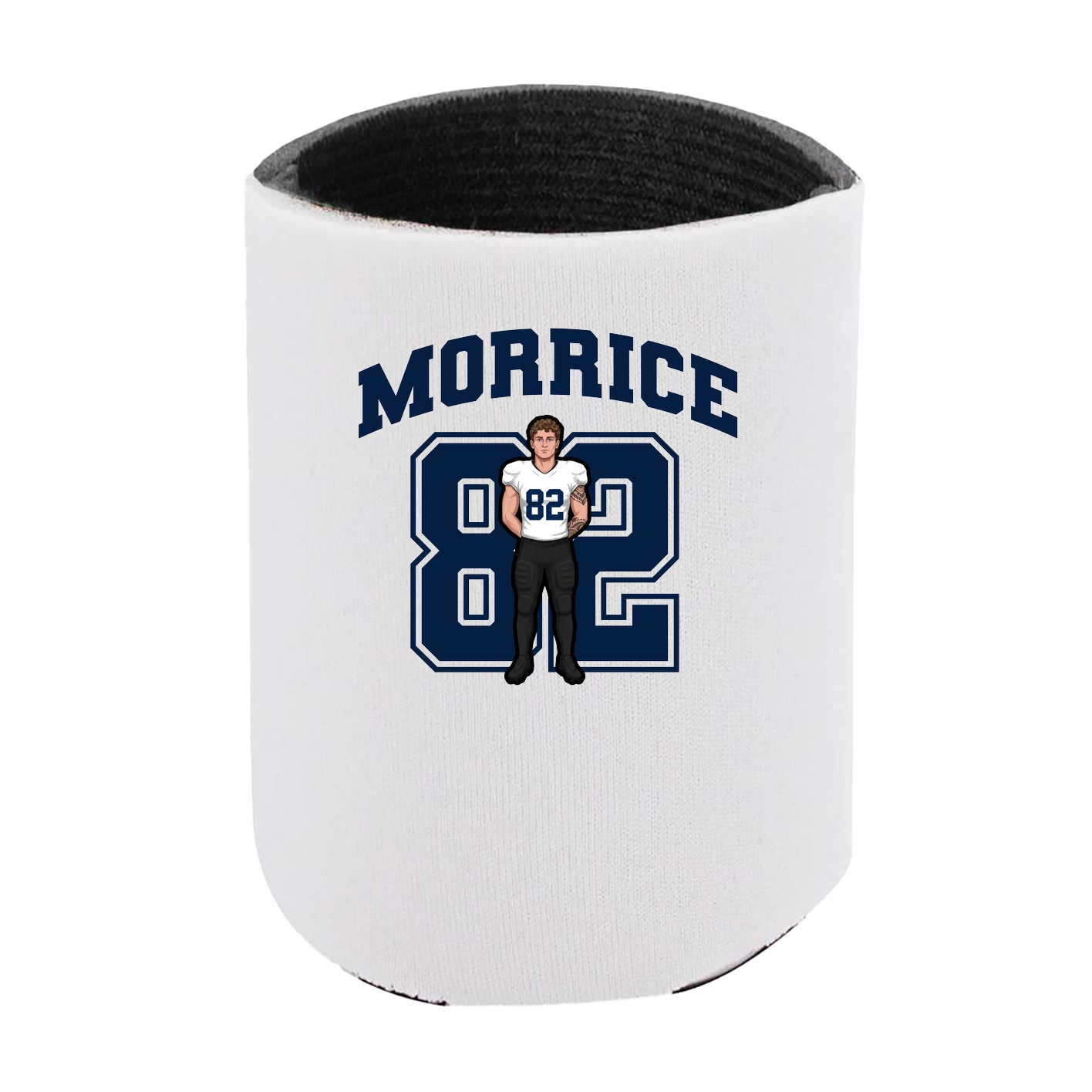 Can Holder — Number in White