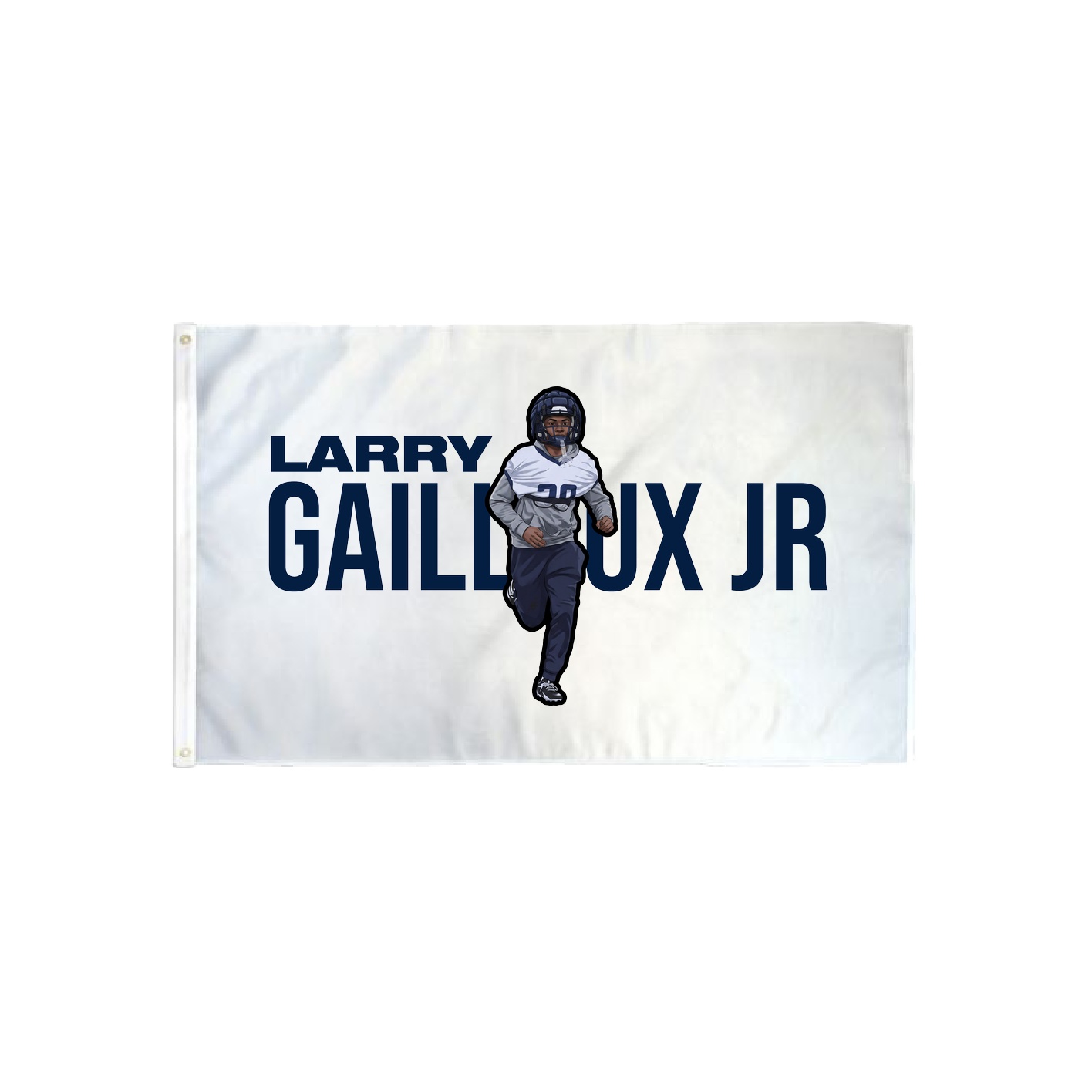 3x5 Flag — Player Name in Classic