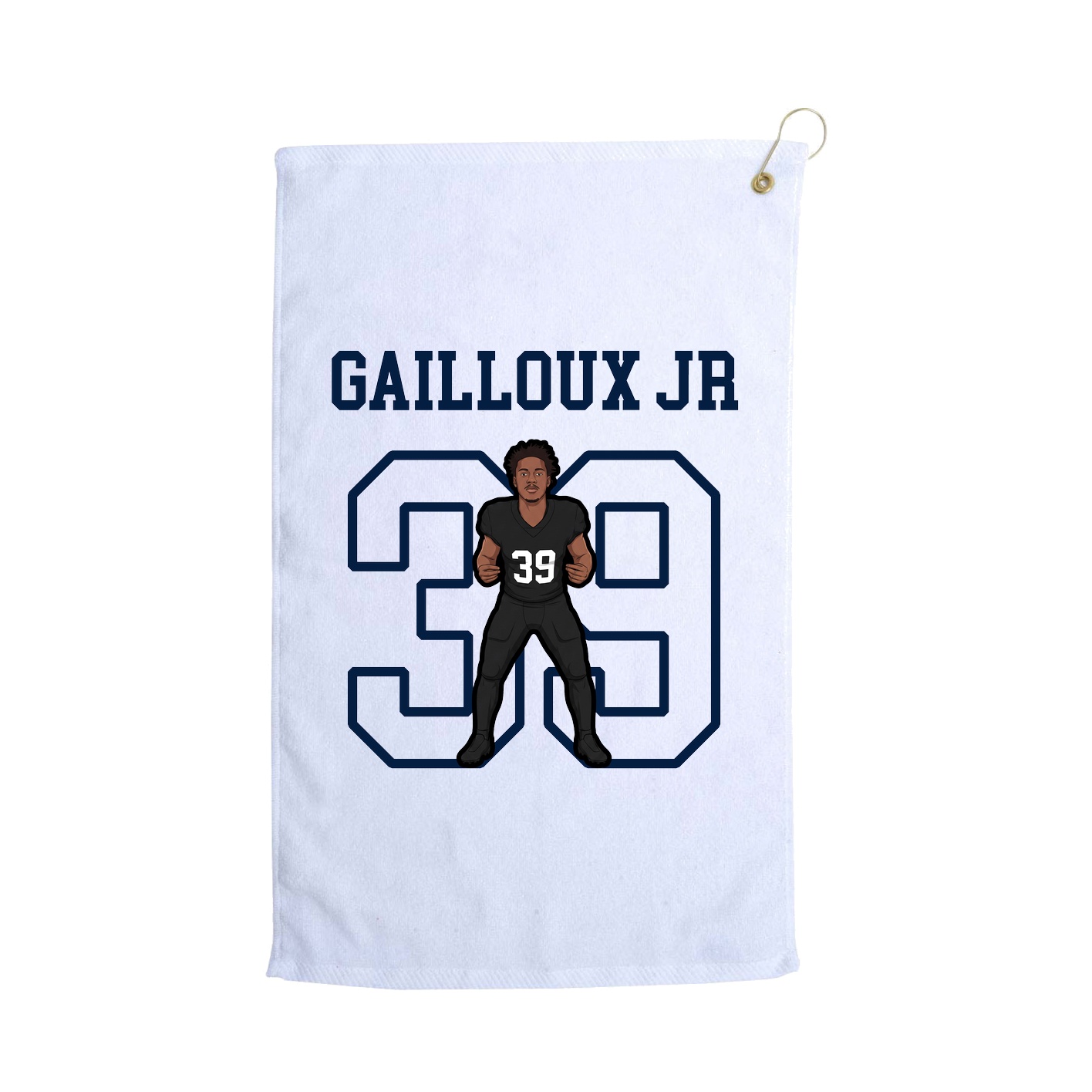 Golf Towel — Shirsey in White