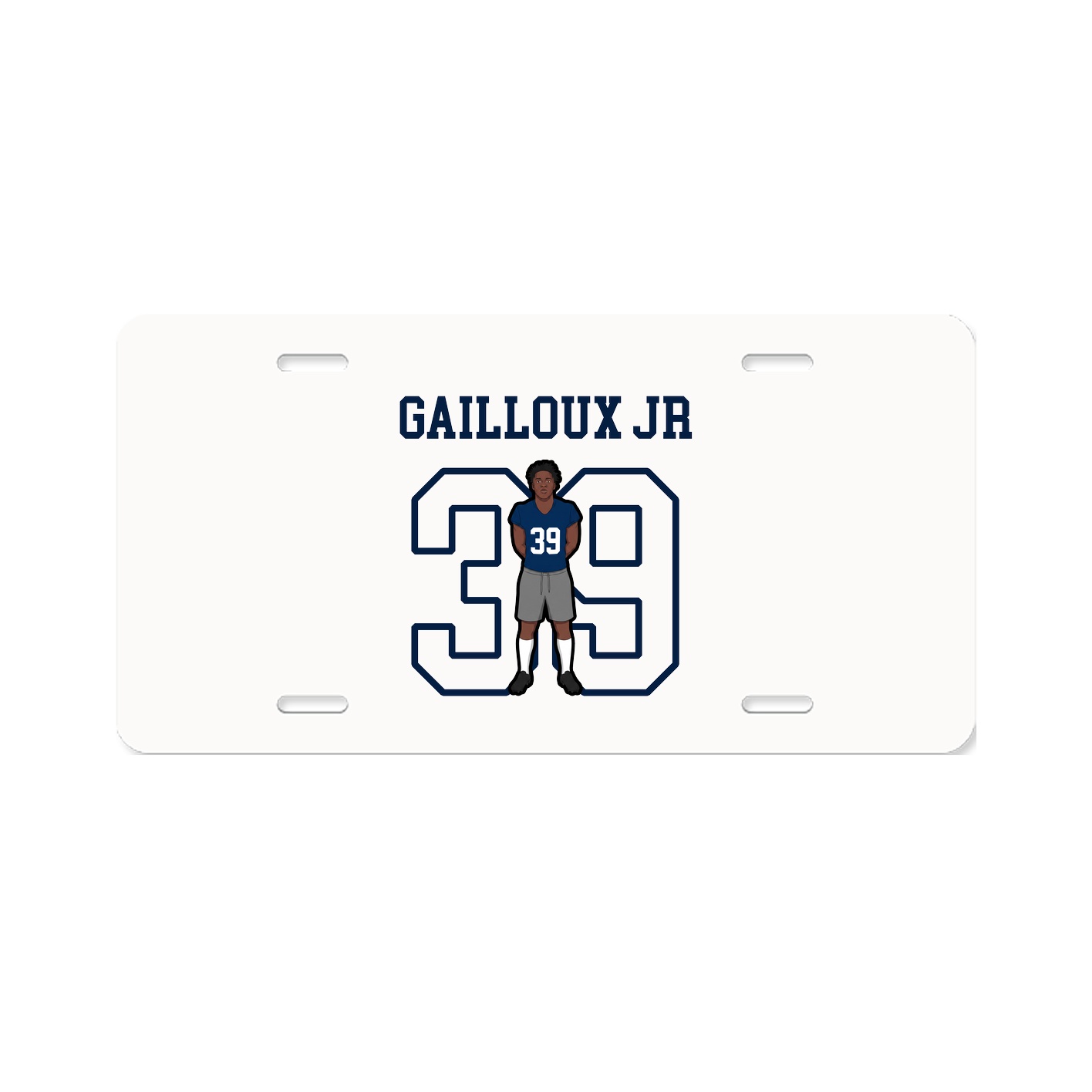 License Plate — Shirsey in Classic