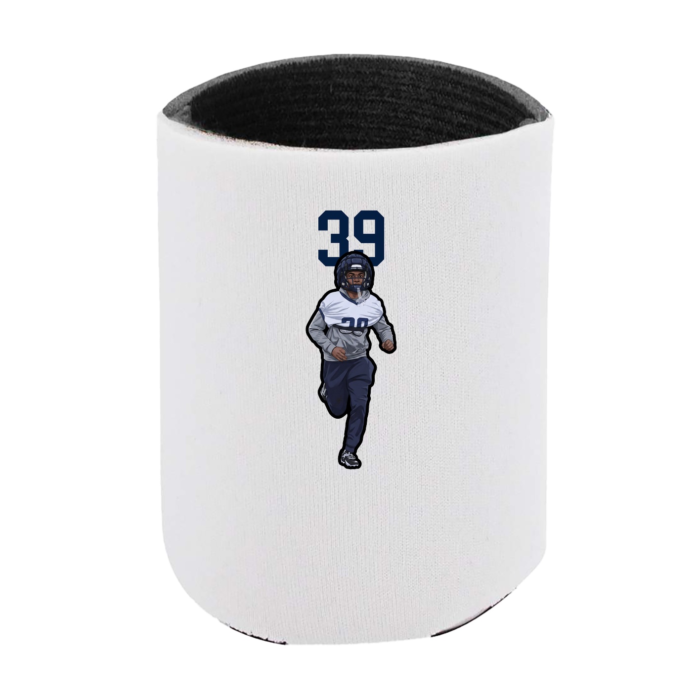Can Holder — Number Top in White