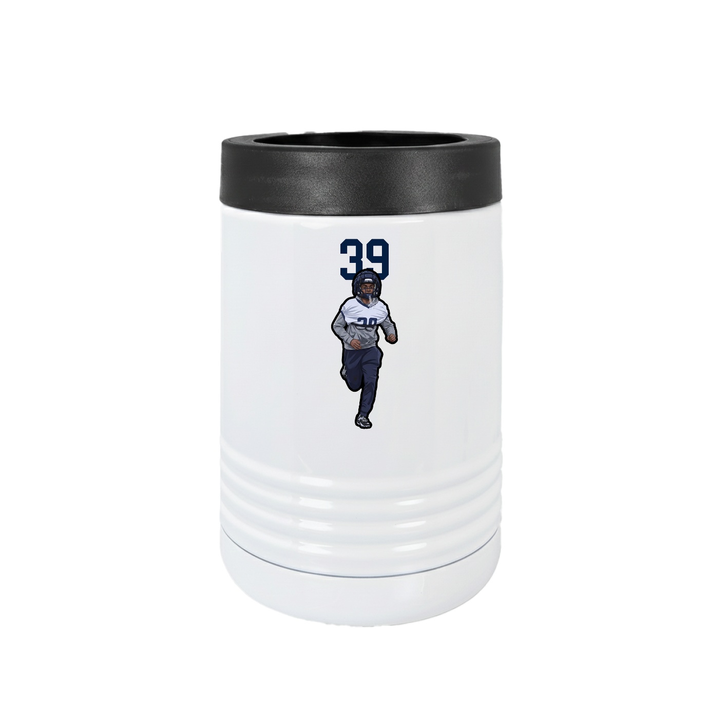 Beverage Holder — Number Top in White