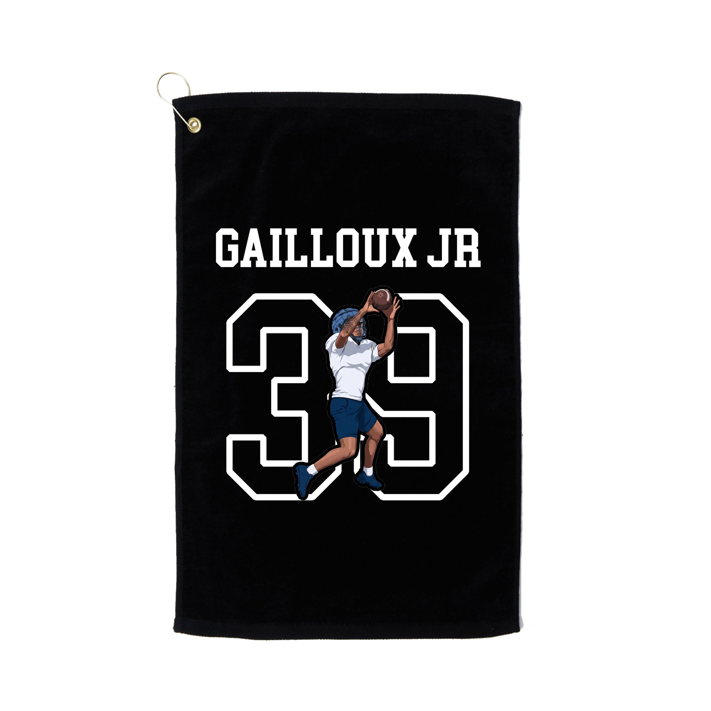 Golf Towel — Shirsey in Black