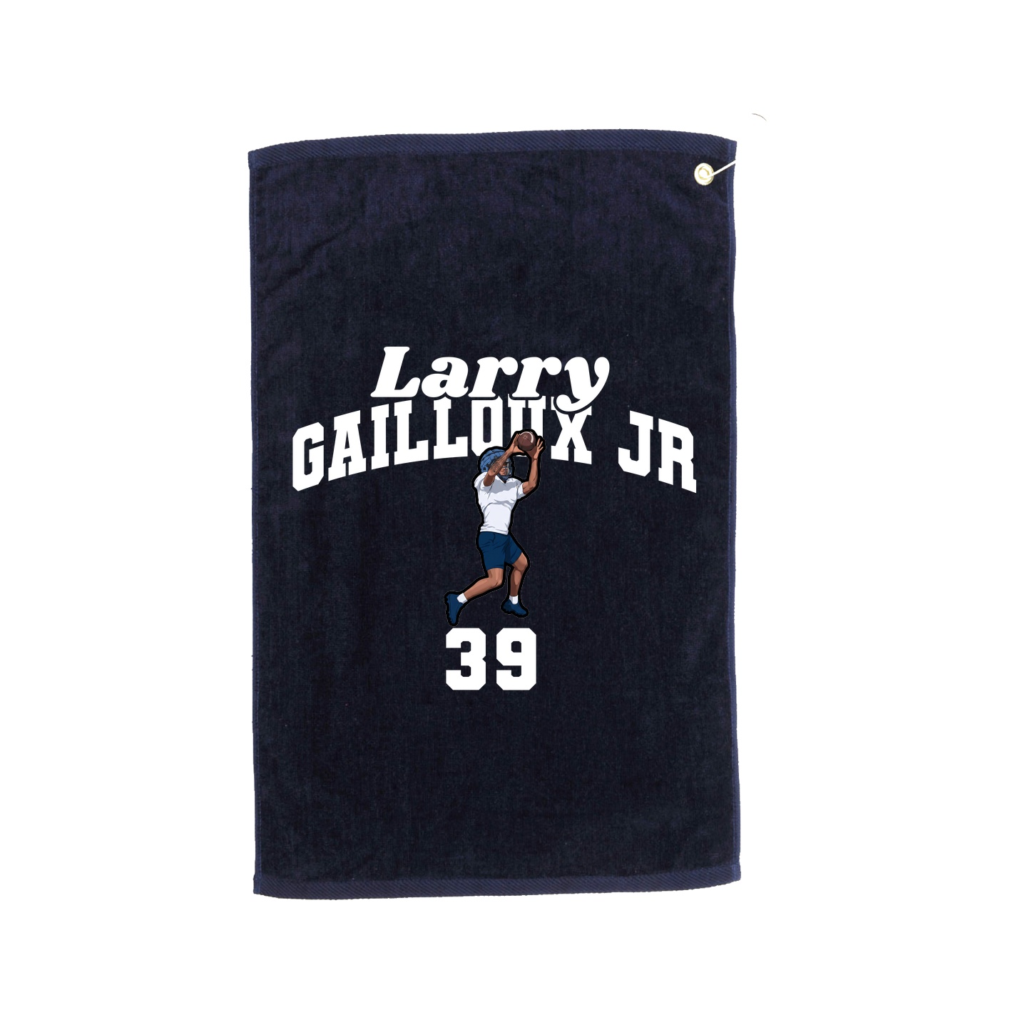 Golf Towel — Signature Arch in Navy