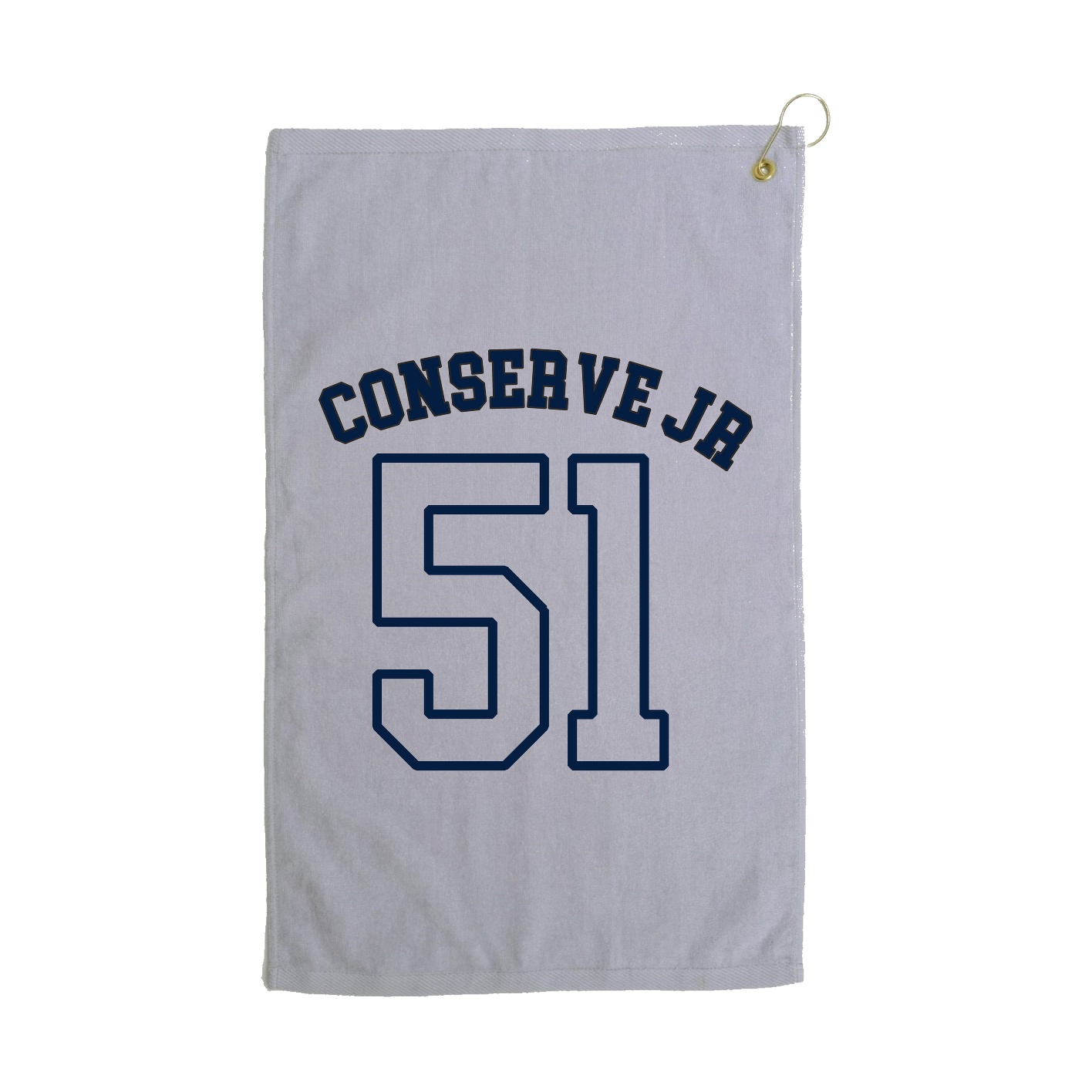 Golf Towel — Shirsey Arch in Grey