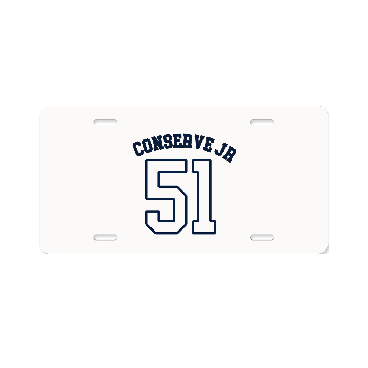 License Plate — Shirsey Arch in Classic
