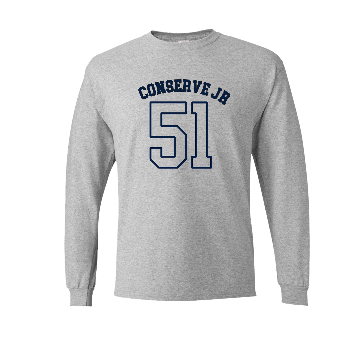 Long Sleeve Tee — Shirsey Arch in Grey