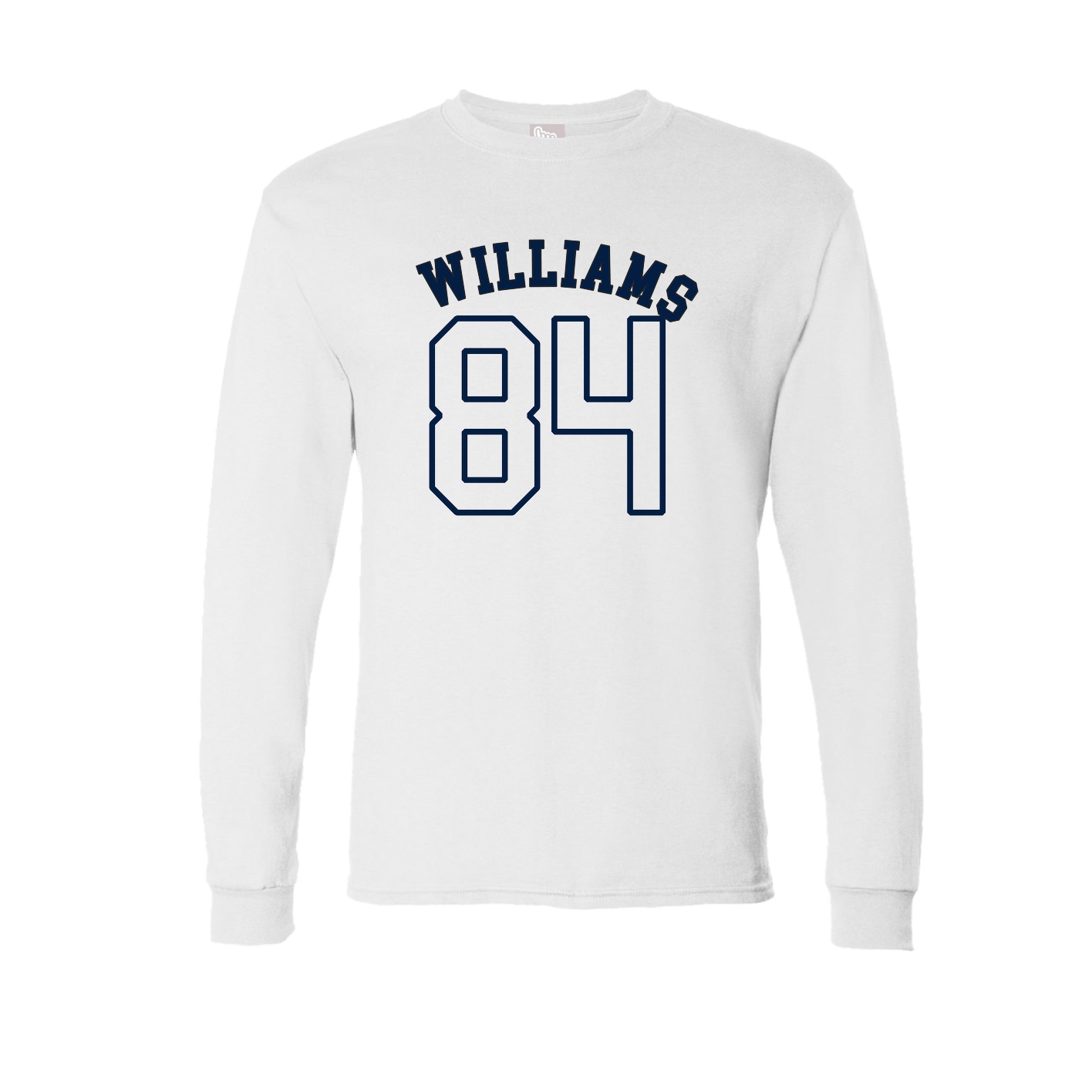 Long Sleeve Tee — Shirsey Arch in White