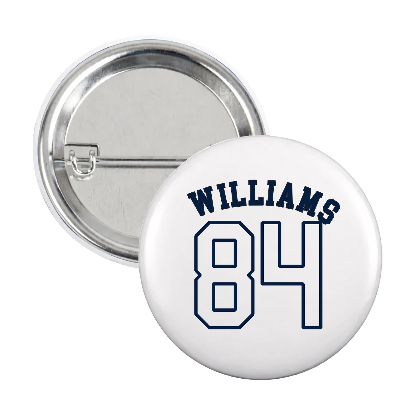 Game Day Button — Shirsey Arch in White