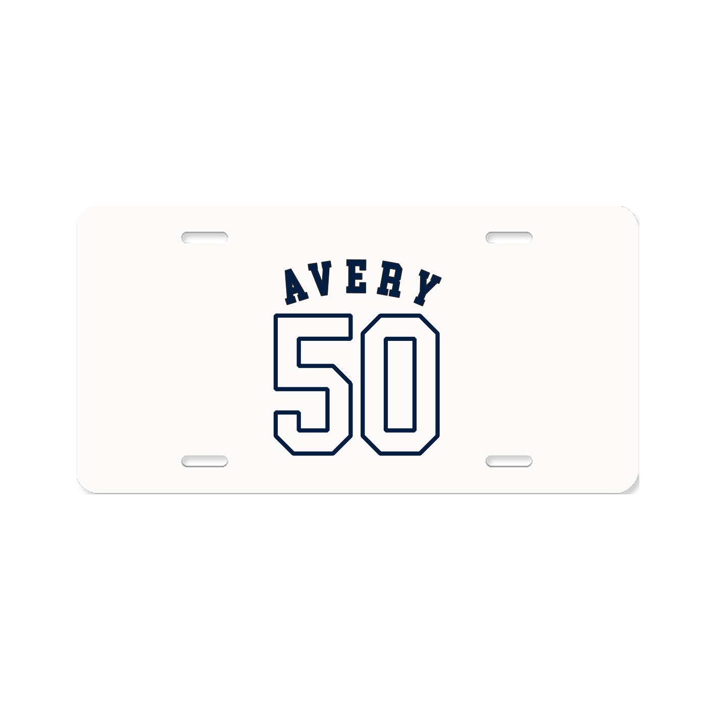 License Plate — Shirsey Arch in Classic