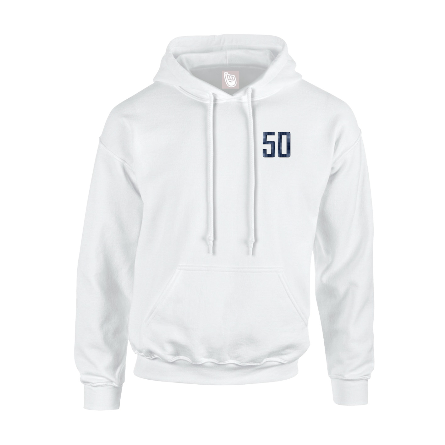 Hoodie — Front Shirsy in White