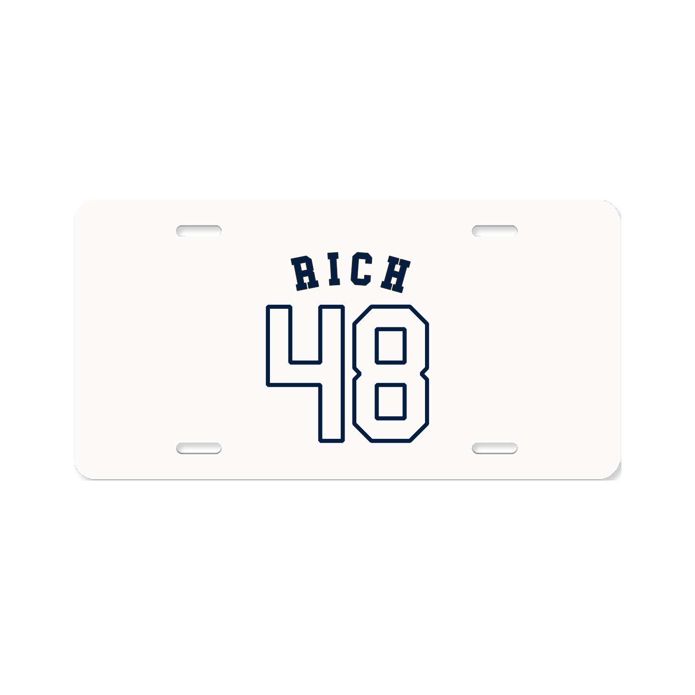 License Plate — Shirsey Arch in Classic