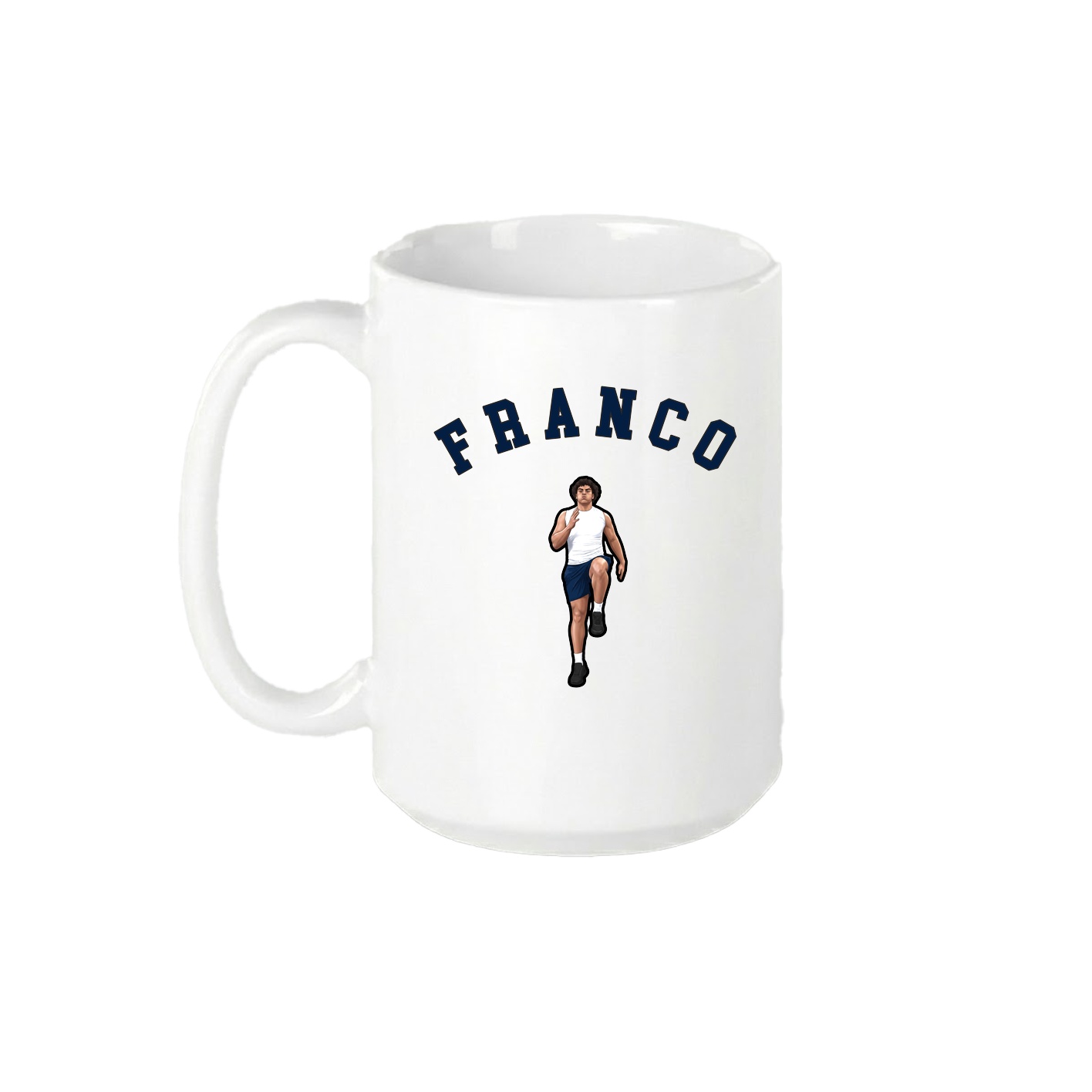 15oz Coffee Mug — Shirsey Arch in White