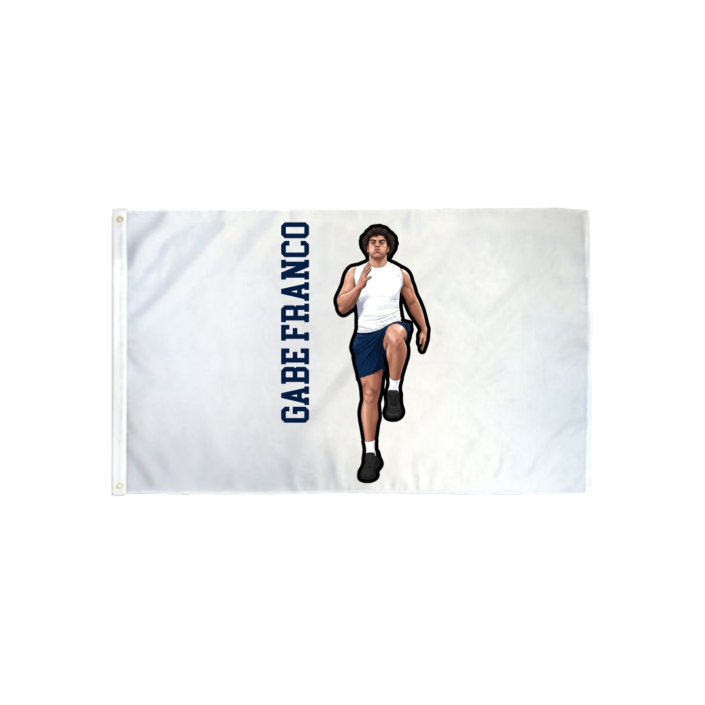 3x5 Flag — Name Vertical in Classic