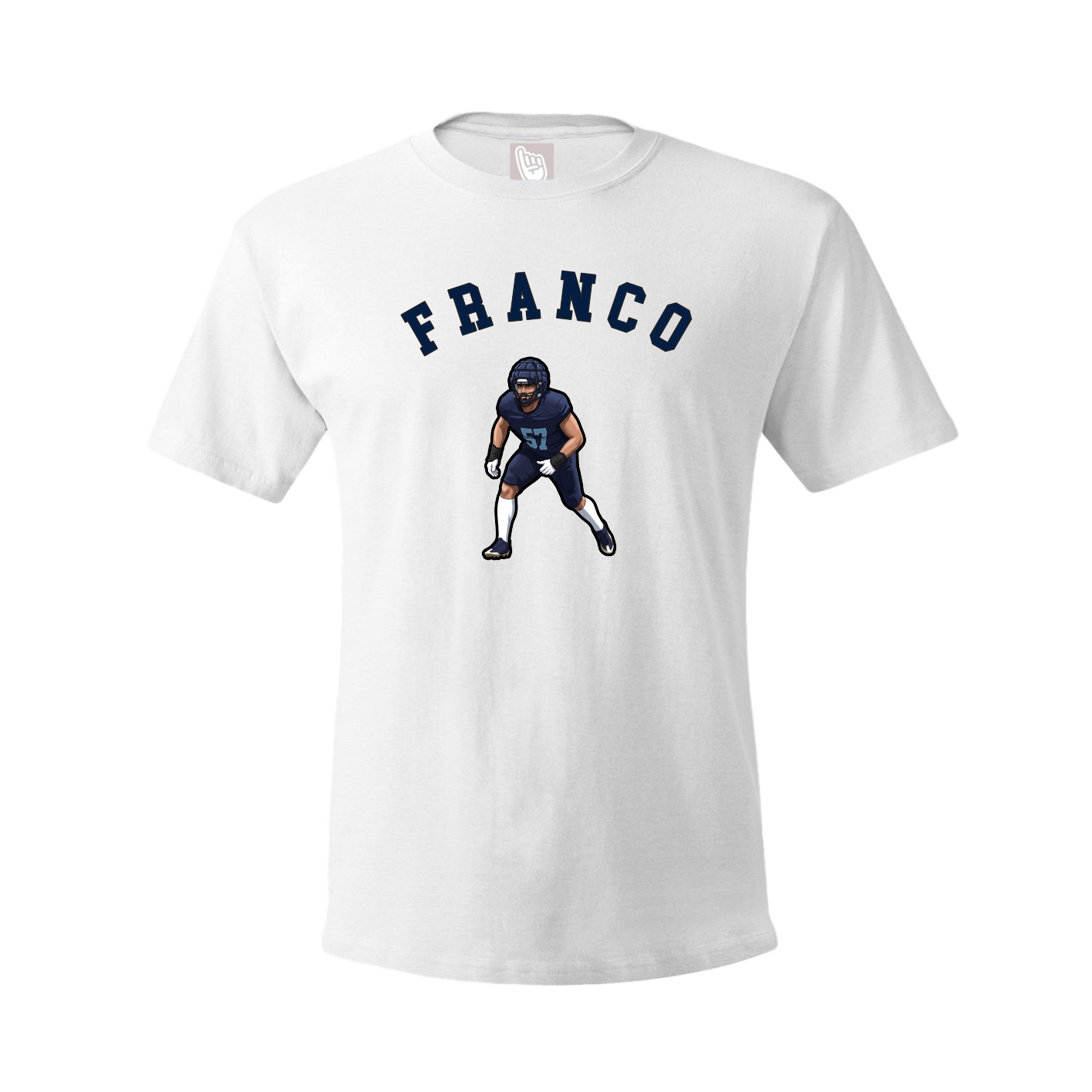 Youth Tee — Shirsey Arch in White