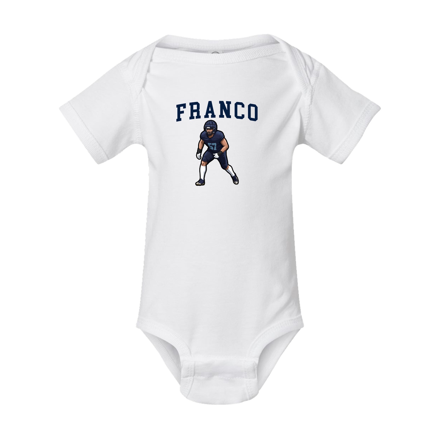 Baby Onesie — Shirsey in White