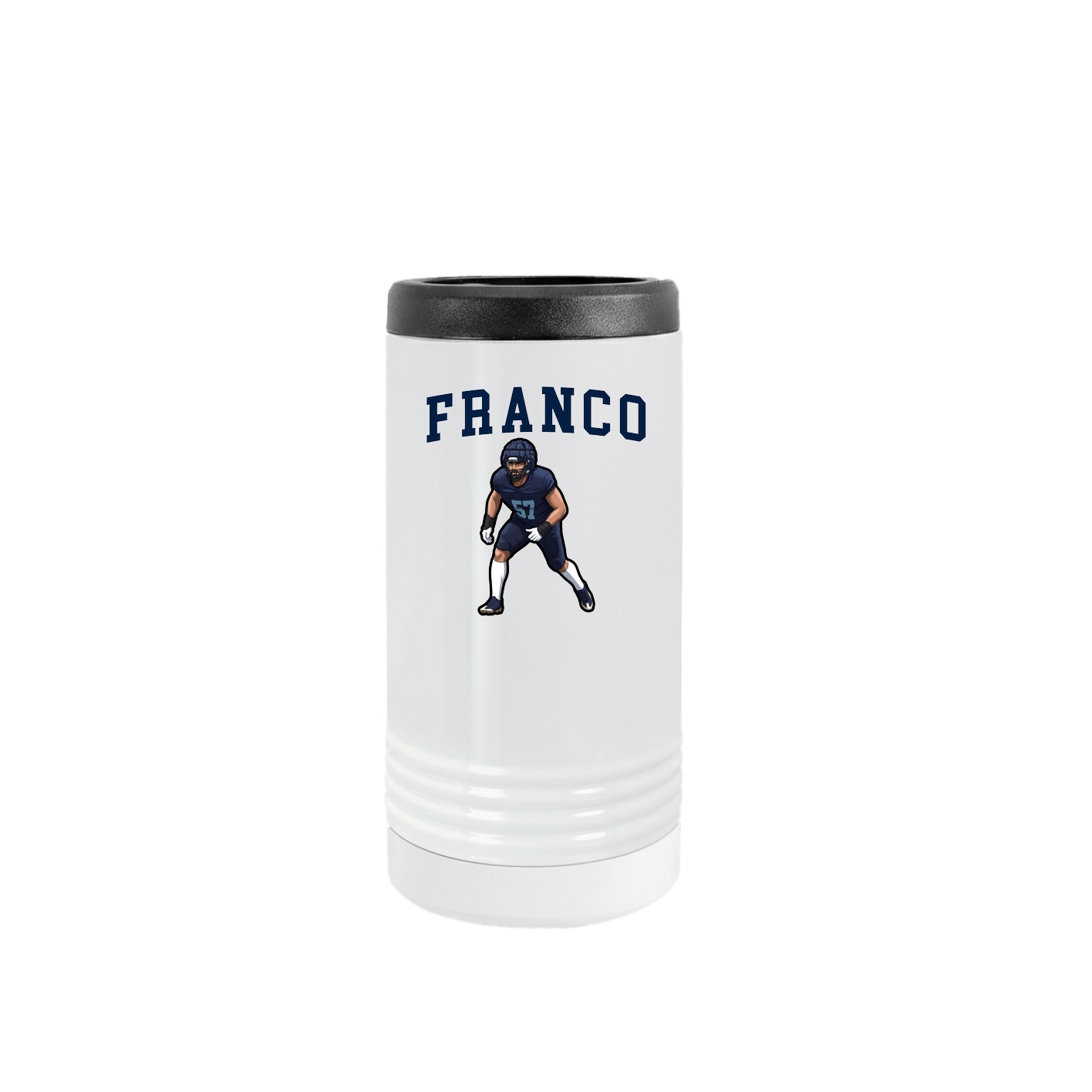 Slim Beverage Holder — Shirsey in White