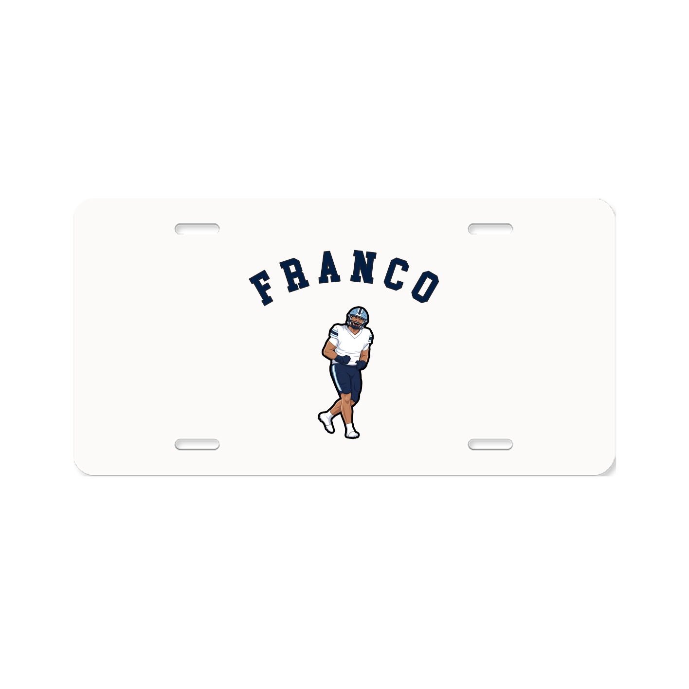 License Plate — Shirsey Arch in Classic