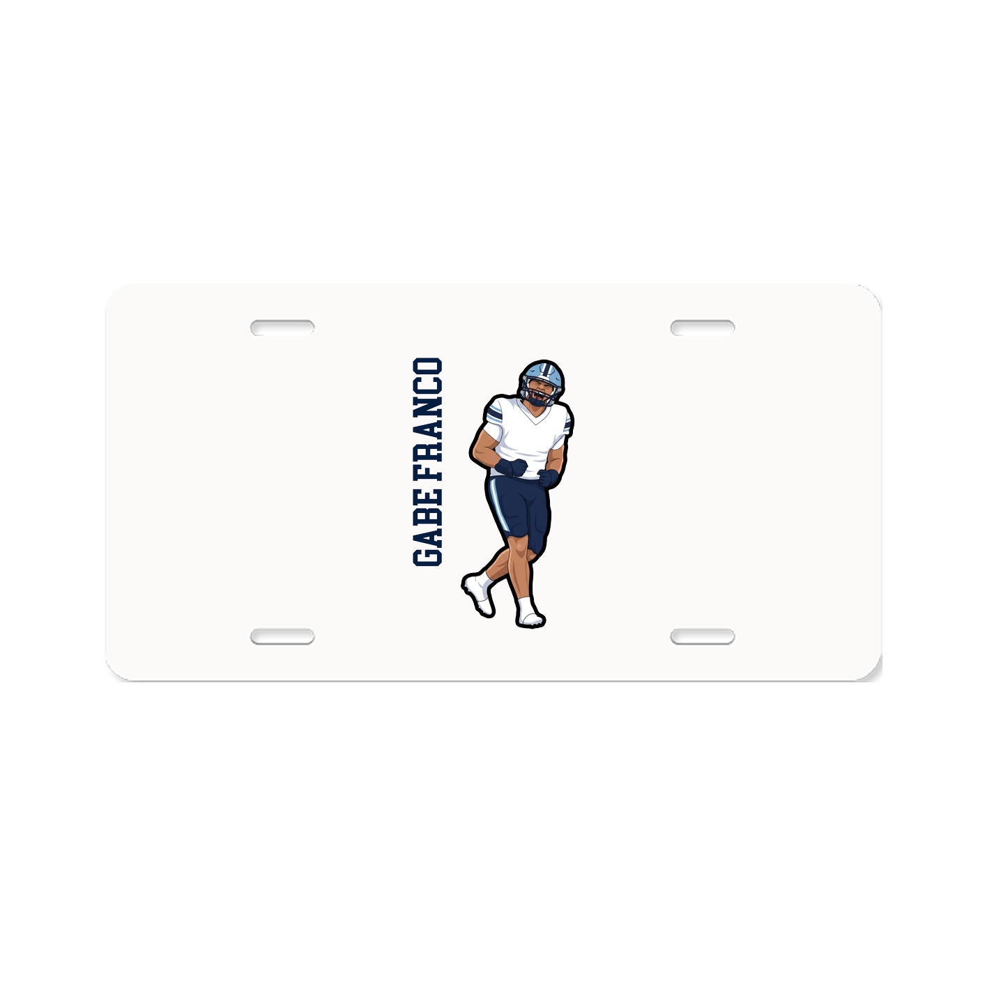 Aluminum License Plate