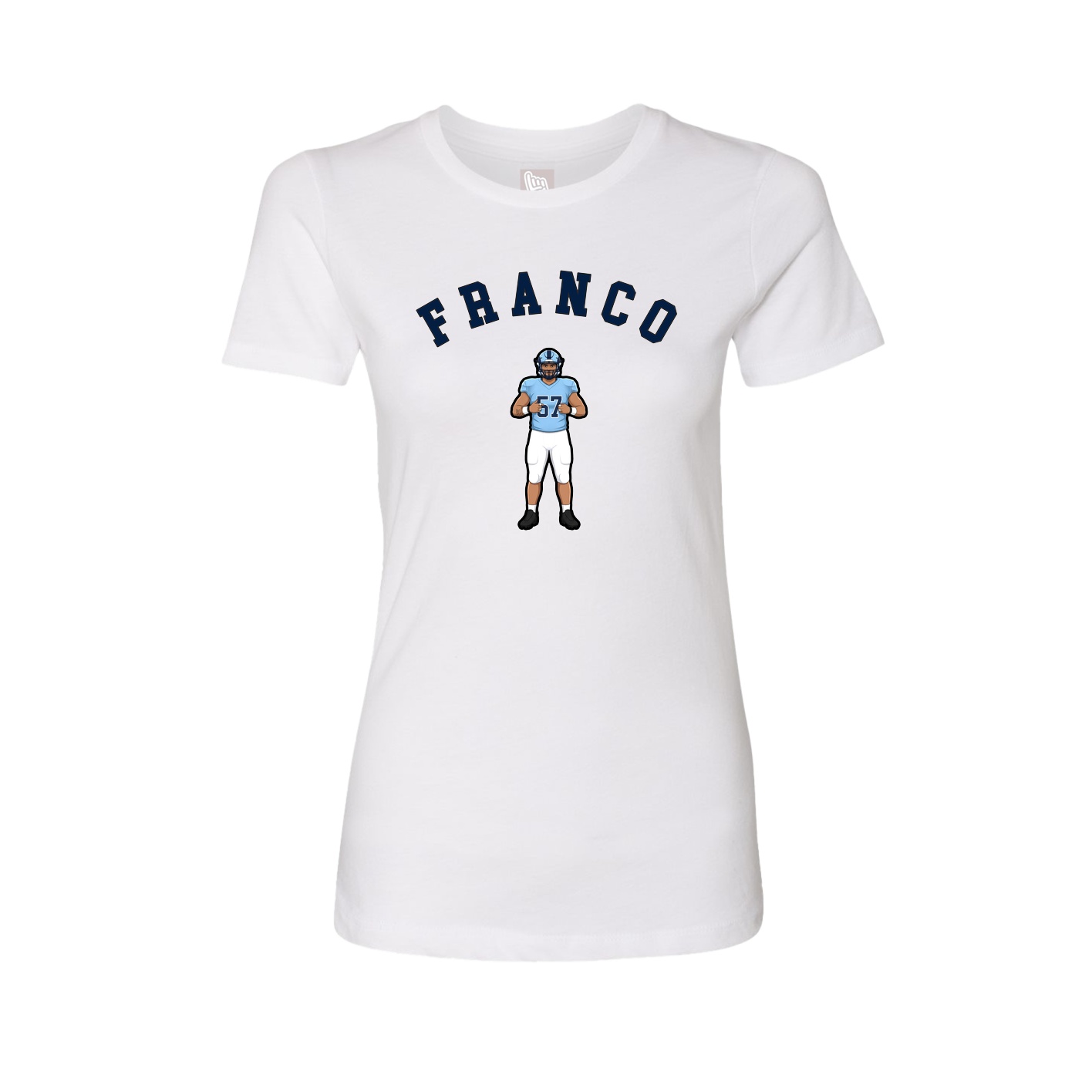 Womens Tee — Shirsey Arch in White