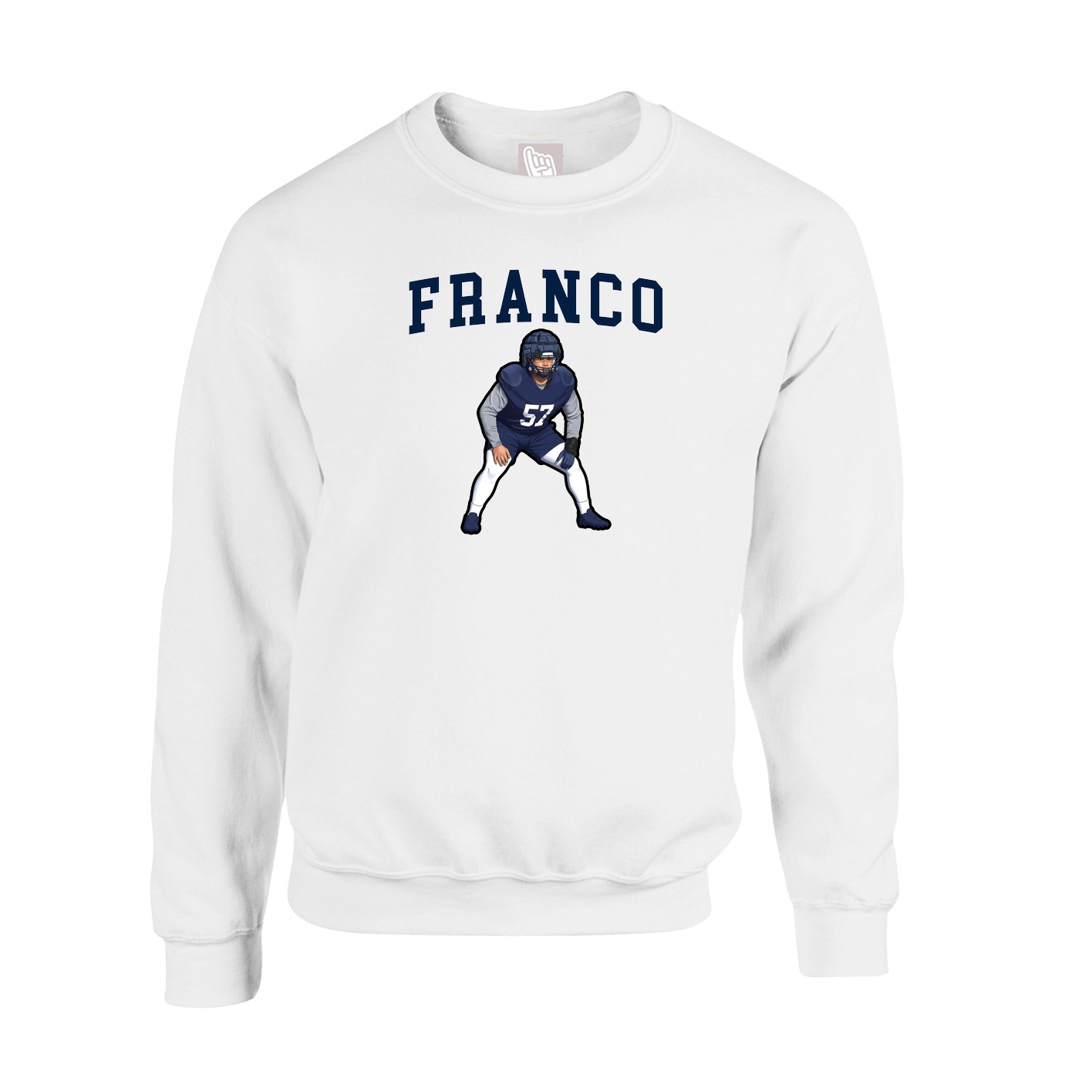 Fleece Crew — Shirsey in White