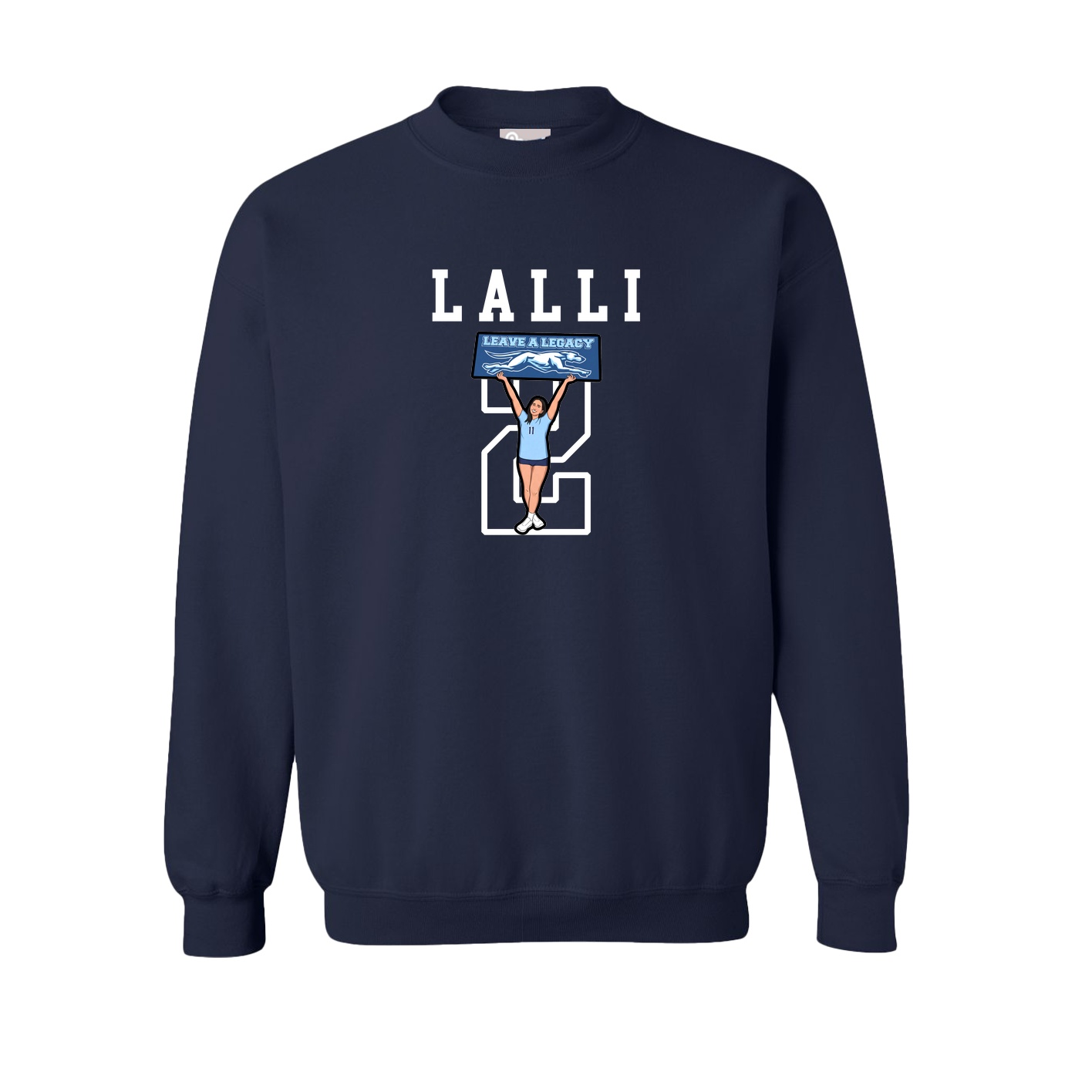 Fleece Crew — Shirsey in Navy