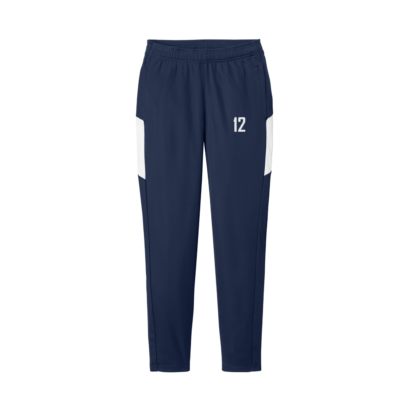 Women's Team Travel Pant — Front Shirsy in Navy/White