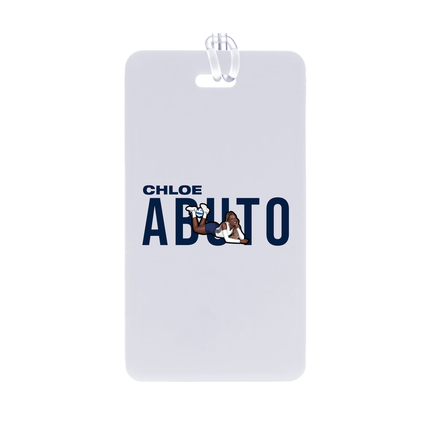 Bag Tag — Player Name in Classic