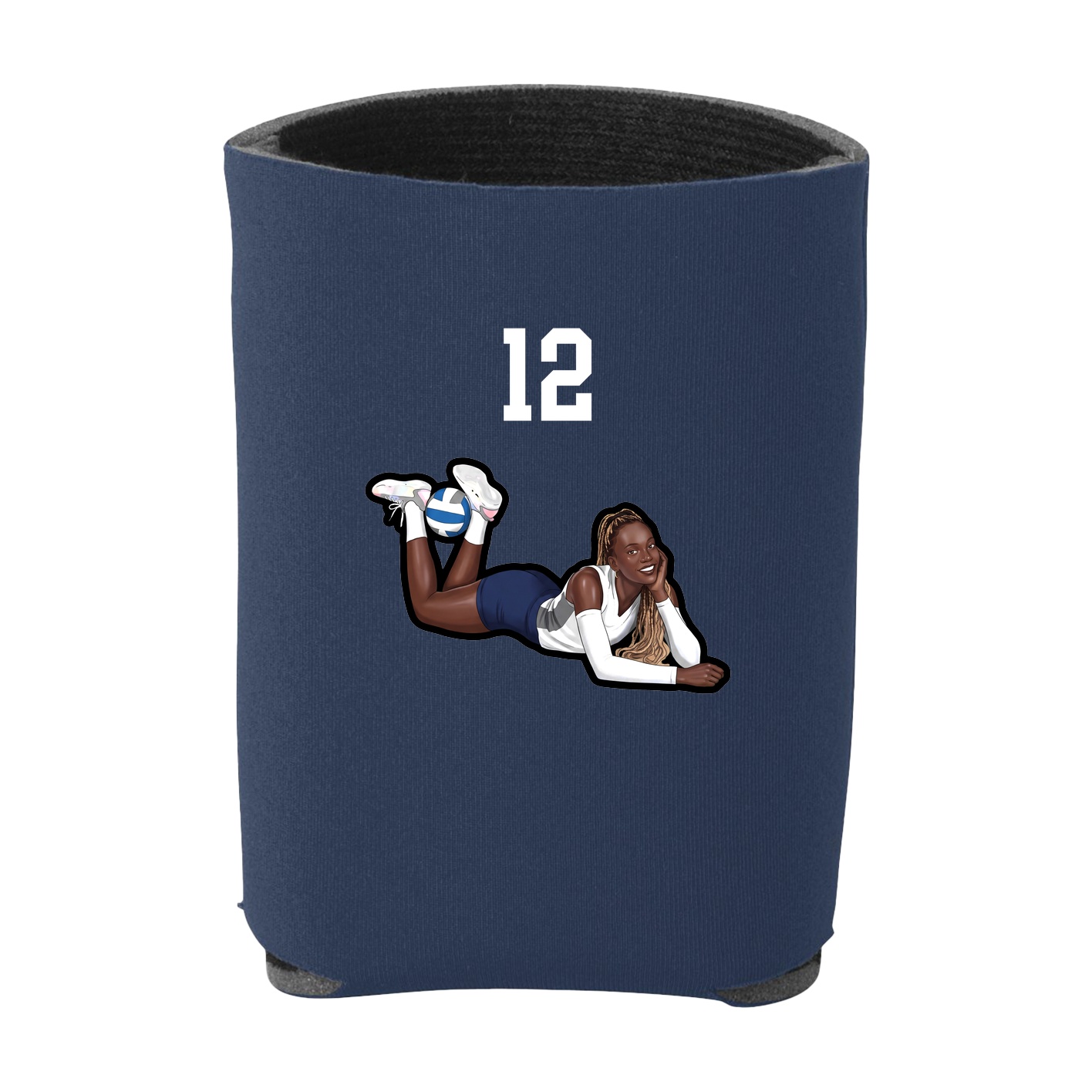 Can Holder — Number Top in Navy