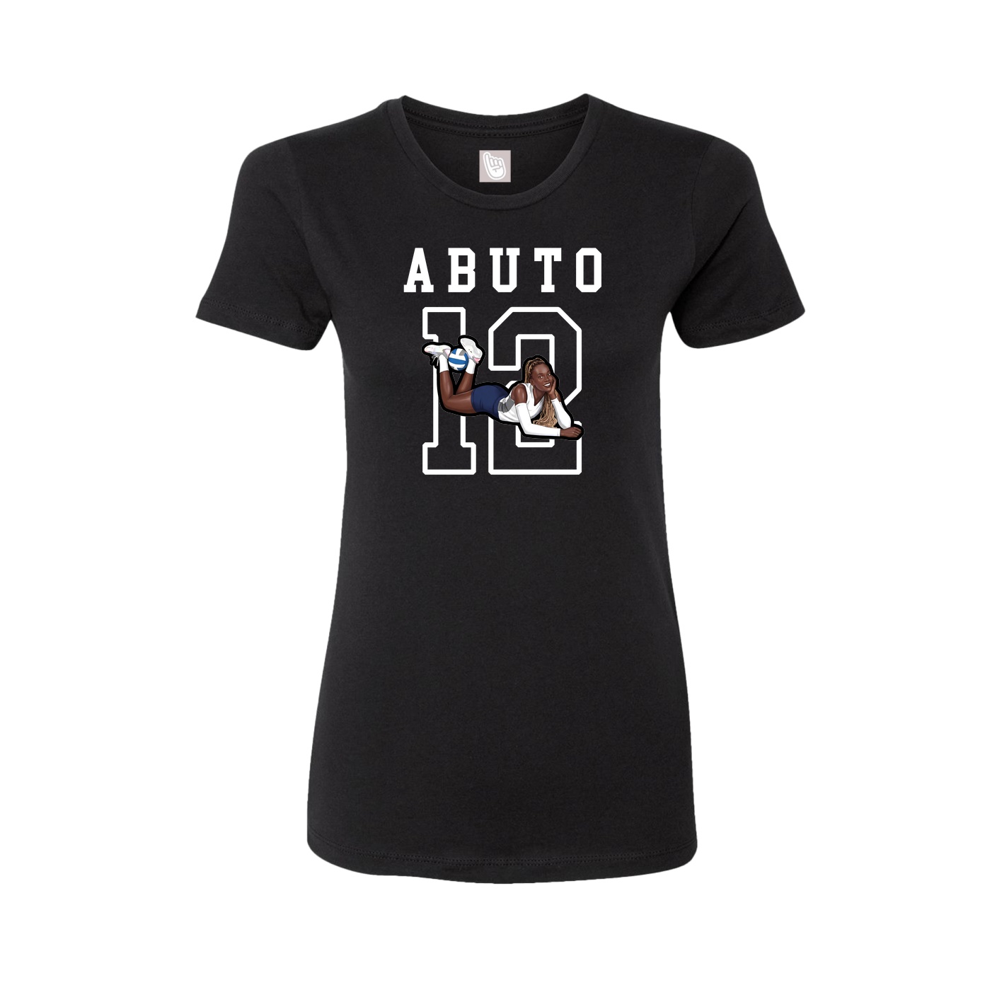 Fitted Women's Tee — Shirsey in Black