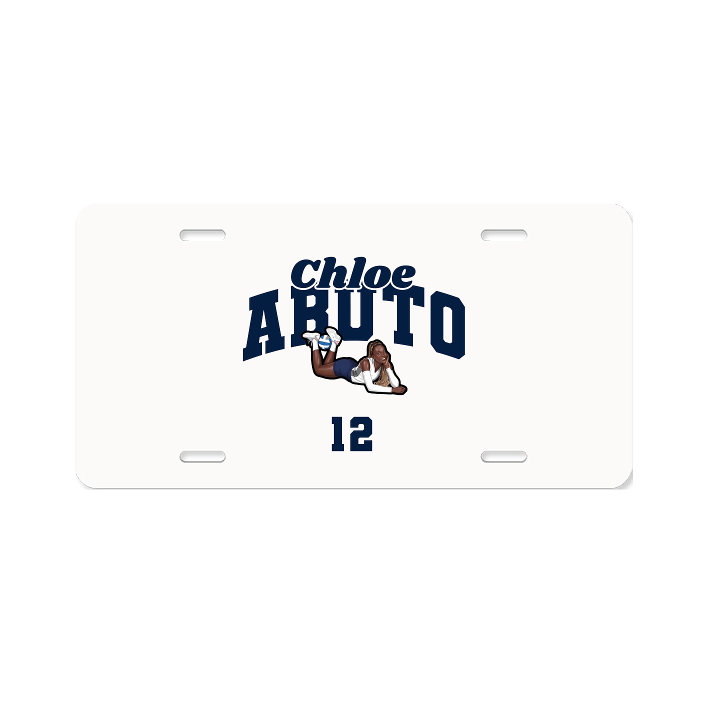 License Plate — Signature Arch in Classic