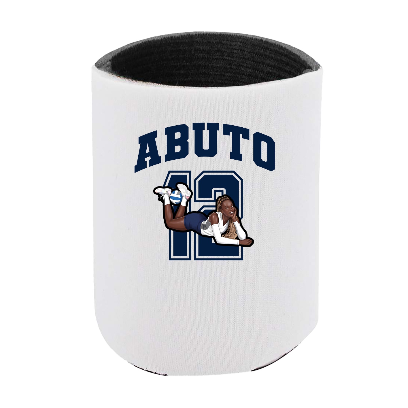 Can Holder — Number in White