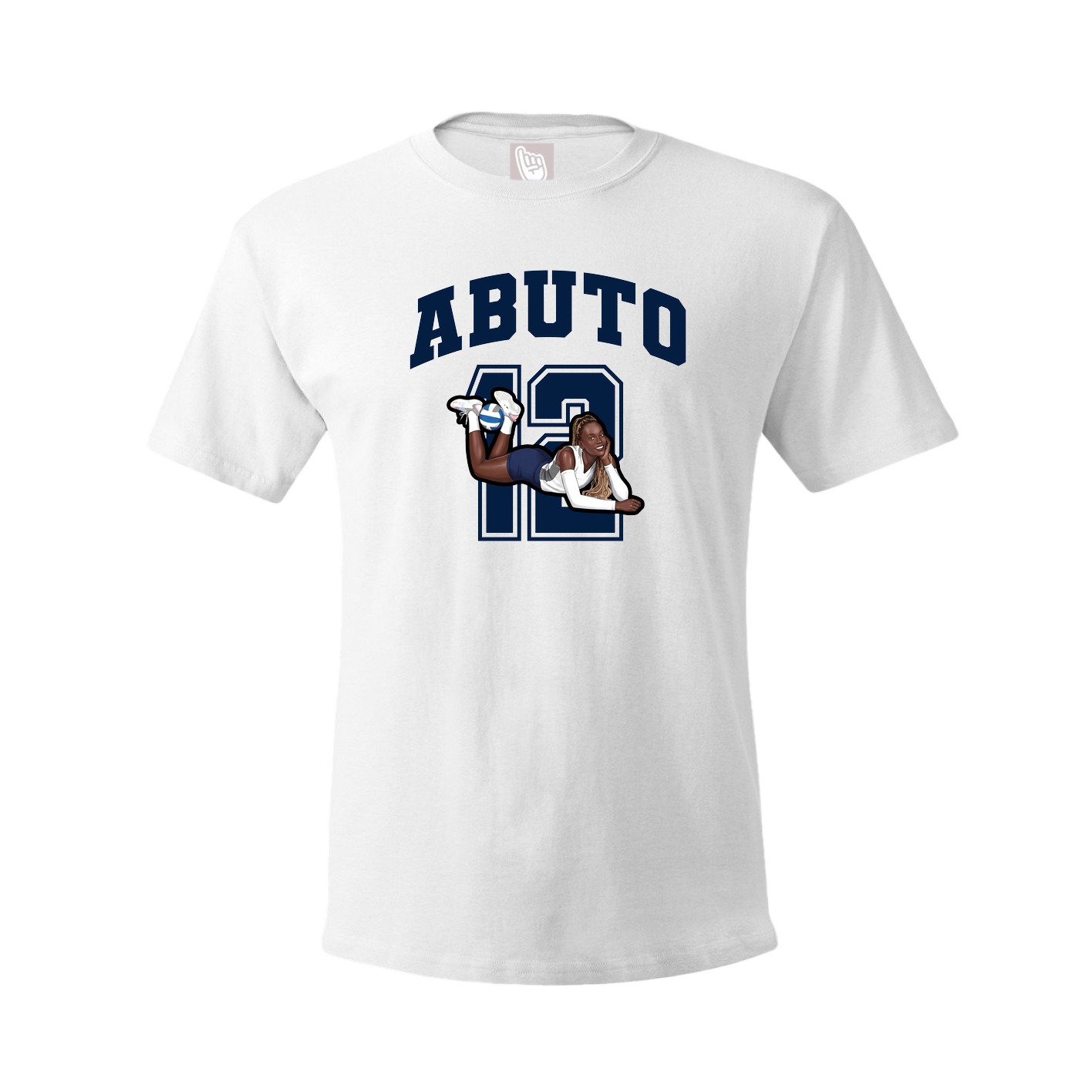 Tee — Number in White