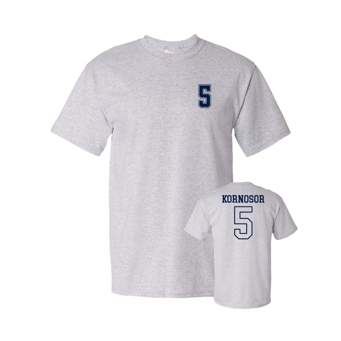 Tee — Chest Back in Grey