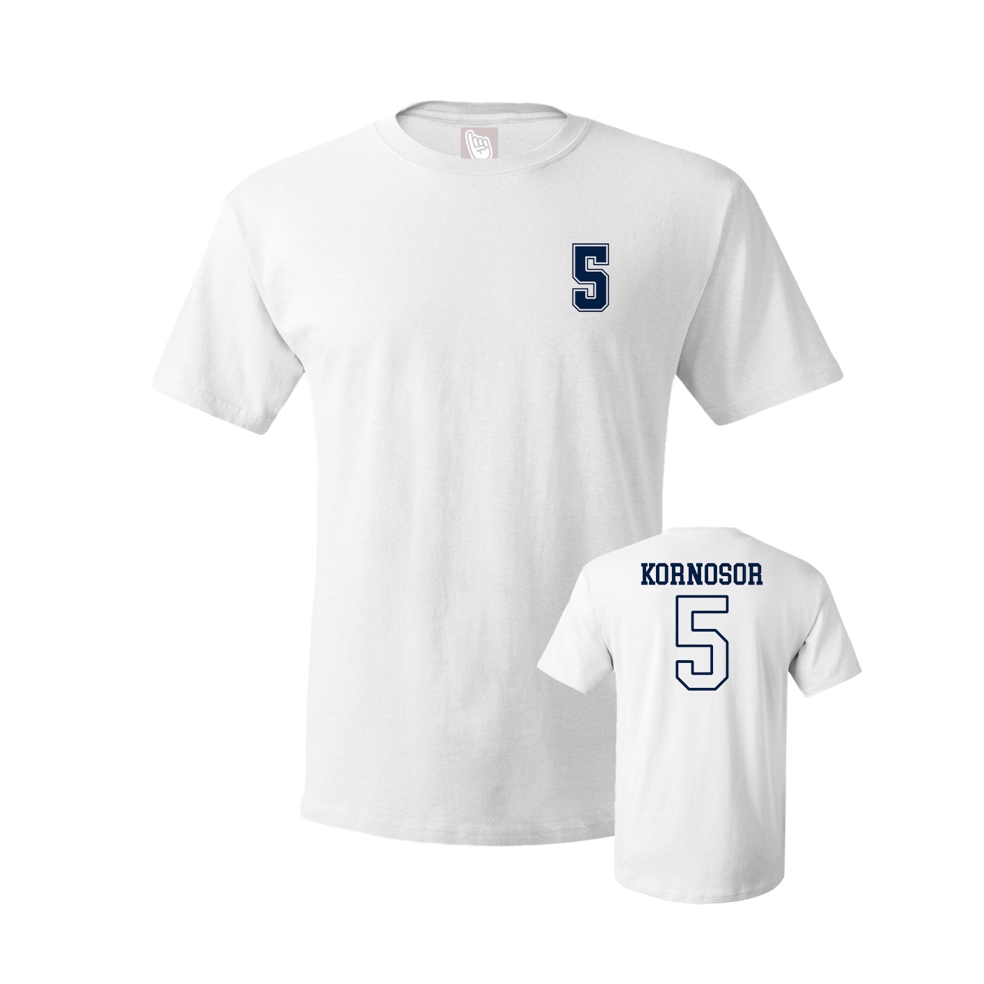 Tee — Chest Back in White