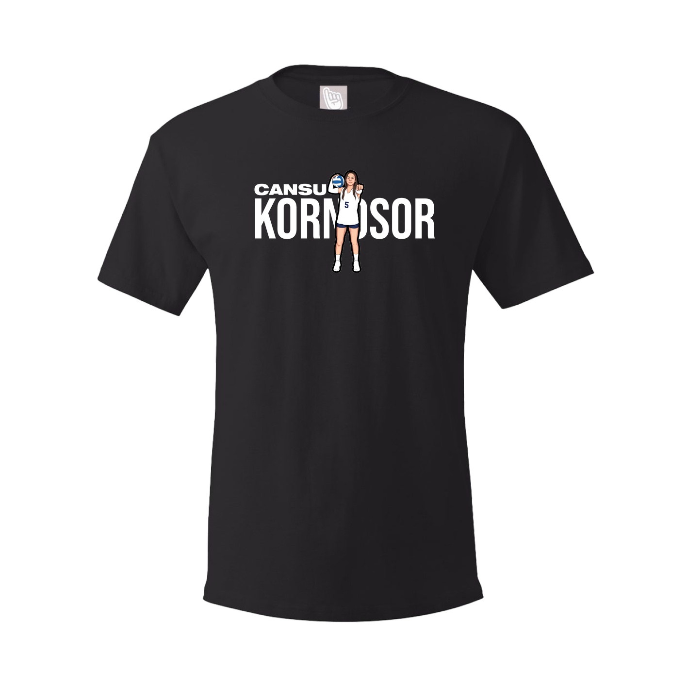 Youth Tee — Player Name in Black
