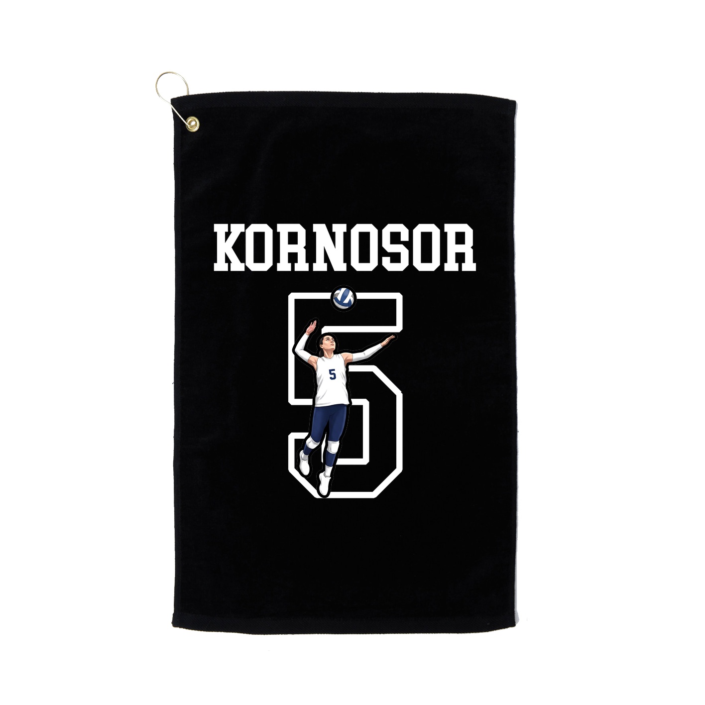 Golf Towel — Shirsey in Black
