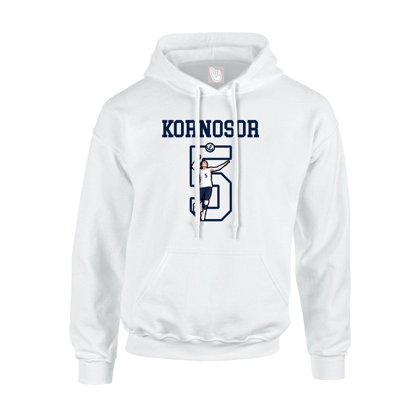 Youth Hoodie — Shirsey in White