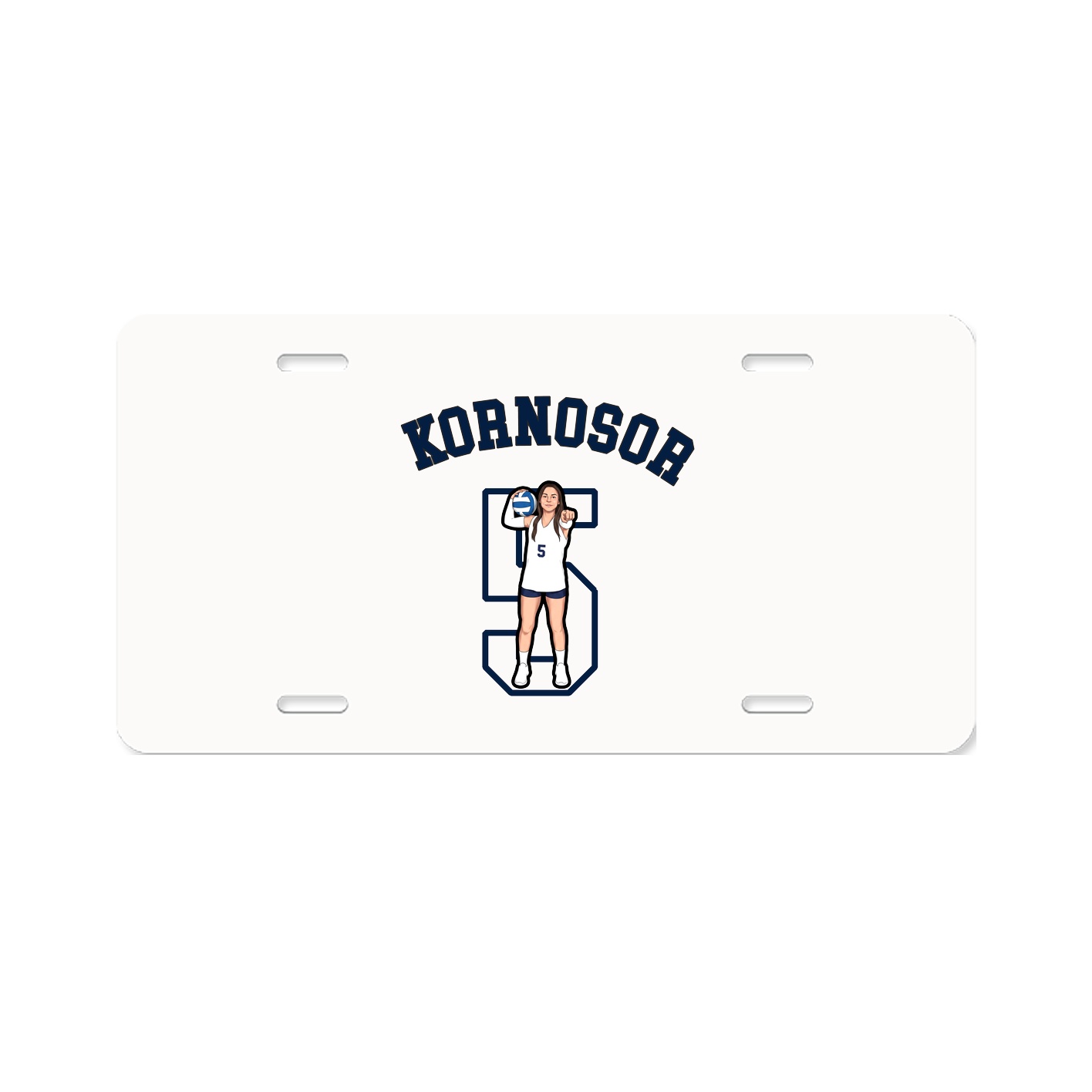 License Plate — Shirsey Arch in Classic