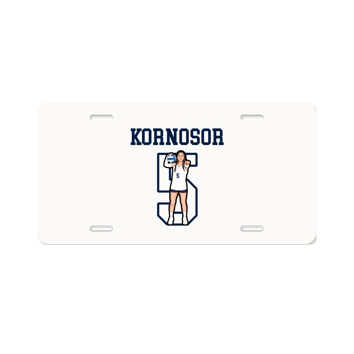 License Plate — Shirsey in Classic