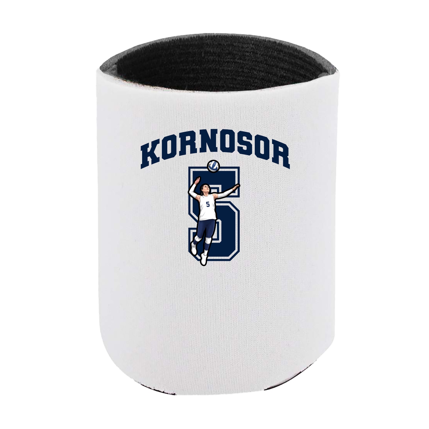 Can Holder — Number in White