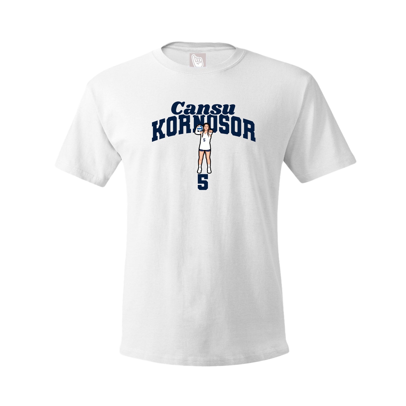 Youth Tee — Signature Arch in White