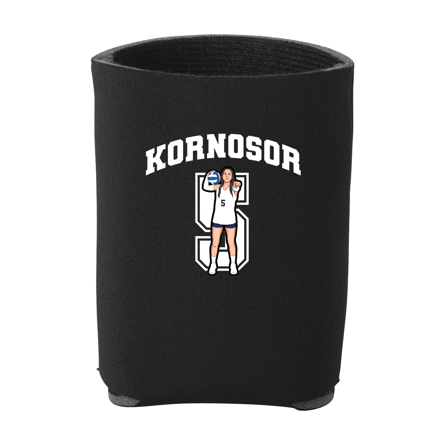 Can Holder — Number in Black