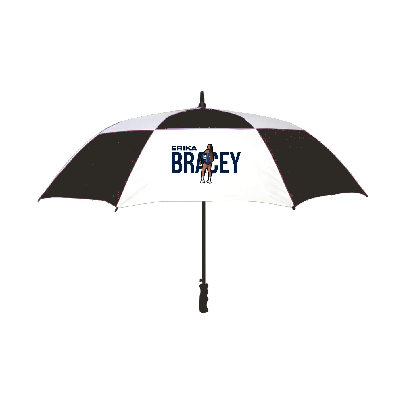 Golf Umbrella — Player Name in Black