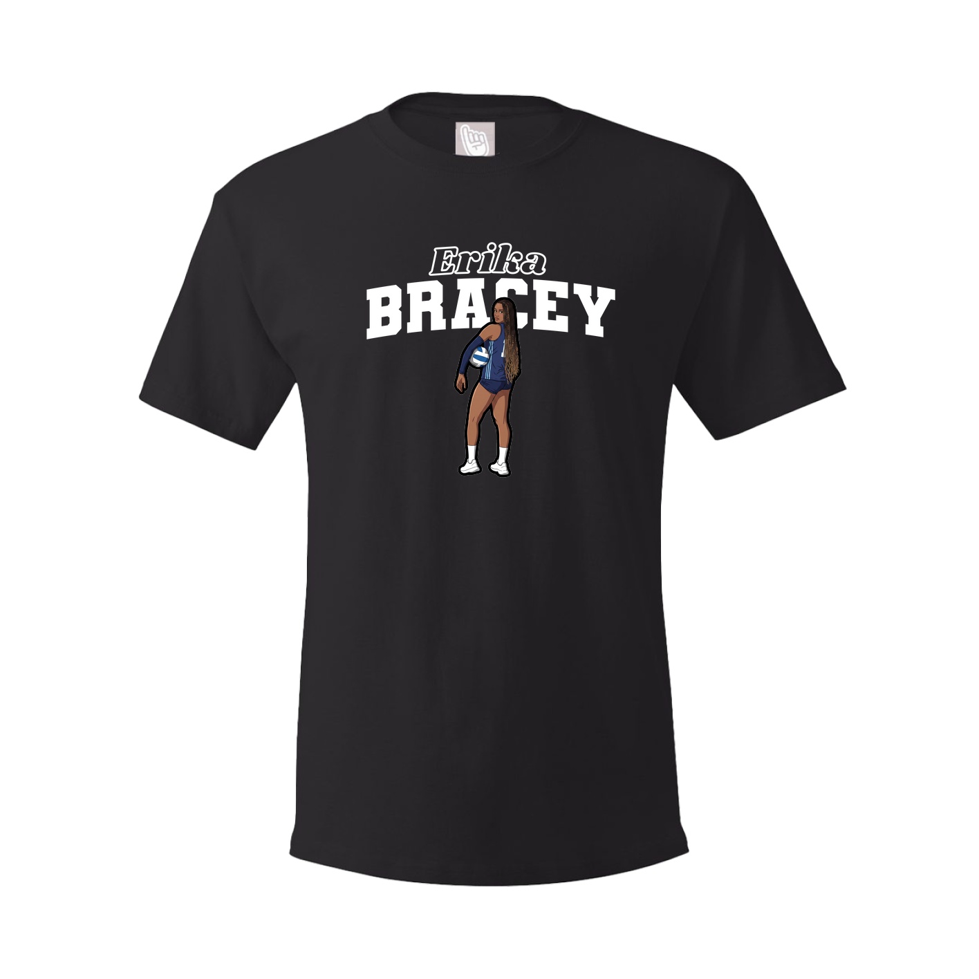 Youth Tee — Name Arch in Black
