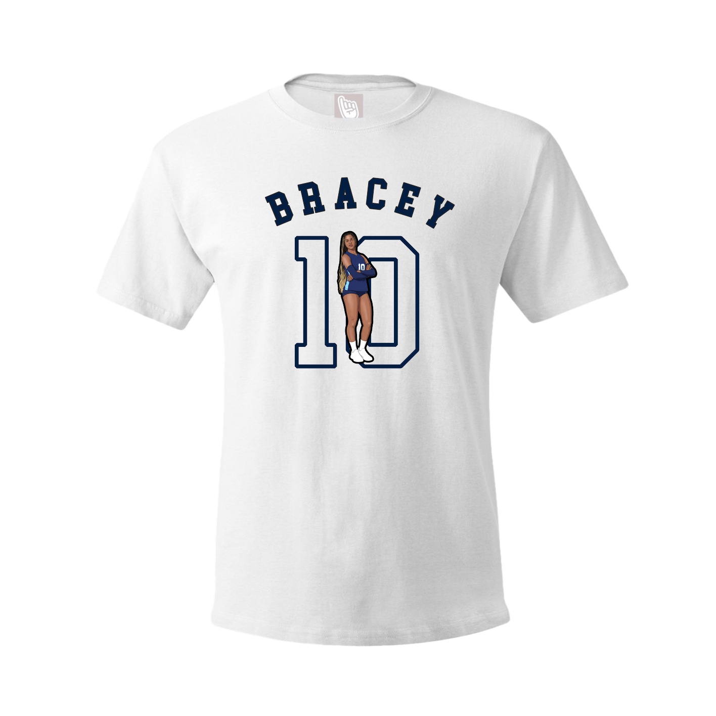 Tee — Shirsey Arch in White