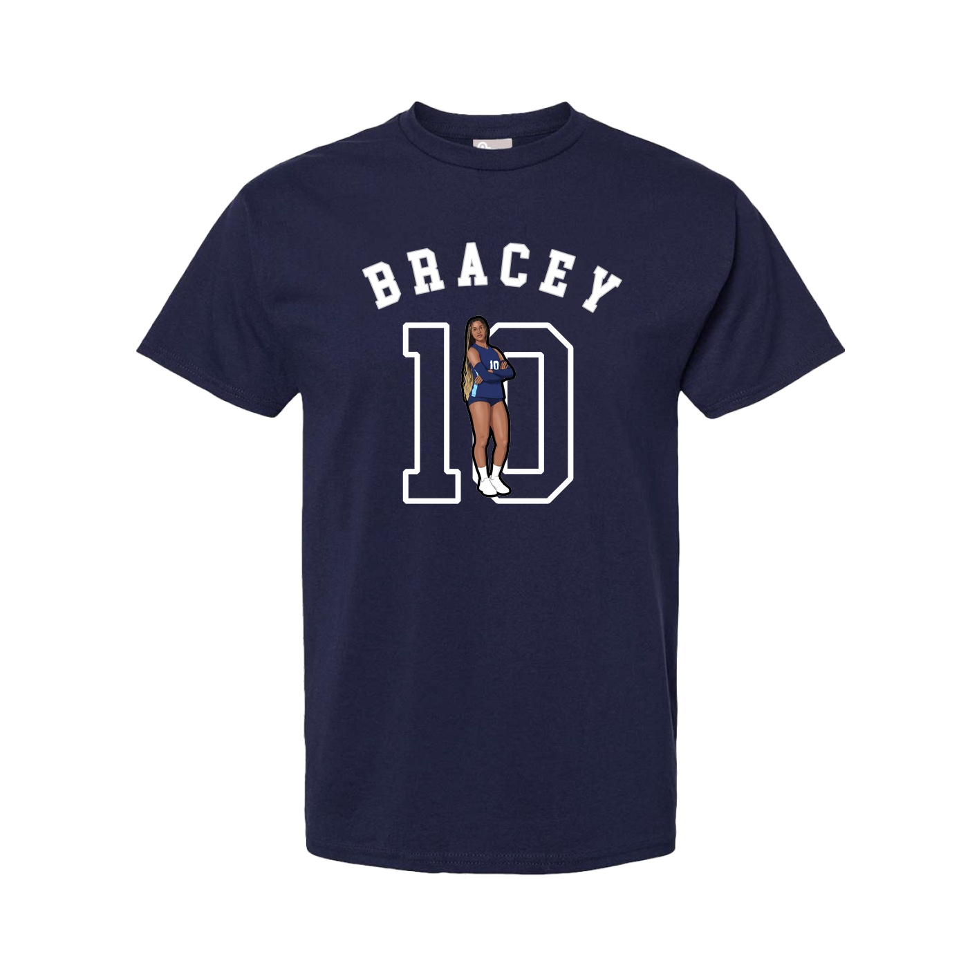 Youth Tee — Shirsey Arch in Navy